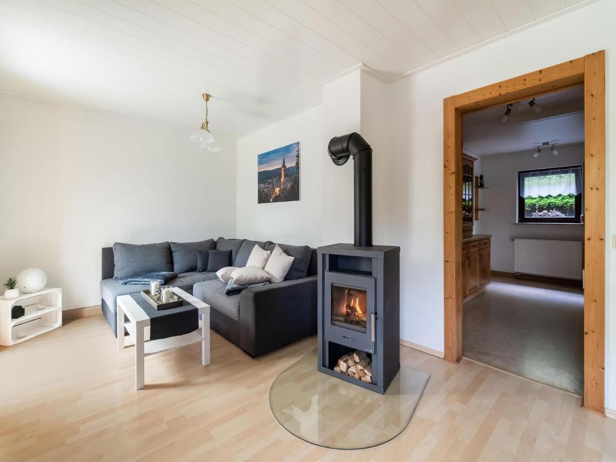 Detached bungalow in Güntersberge in the Harz Mountains with balcony&sunroom Harzgerode Exterior foto